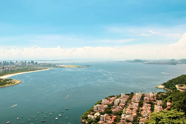 Luchtfoto Van Rio Janeiro Brazilië — Stockfoto