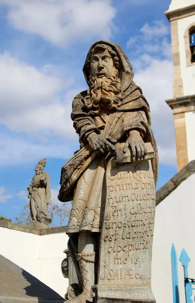 18. yüzyılın ikinci yarısında Bon Jesus de Matosinhos 'daki farklı Hıristiyan peygamberlerin heykelleri, Brezilya' nın Kongonhas şehrinde Haç Yolu 'na adanmış rokoko kilisesi. 