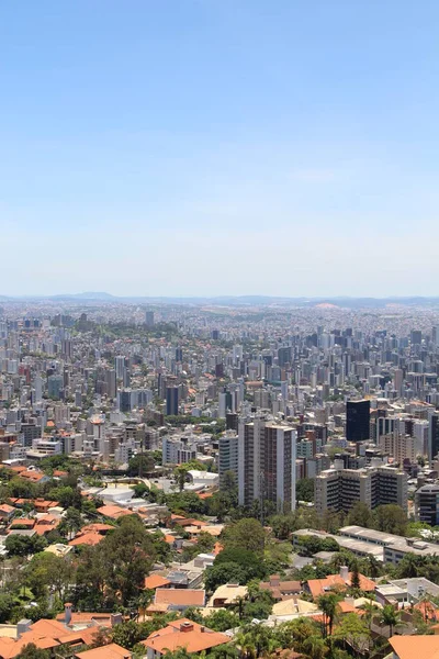 Aerial urban view  City of Belo Horizonte, Brazil