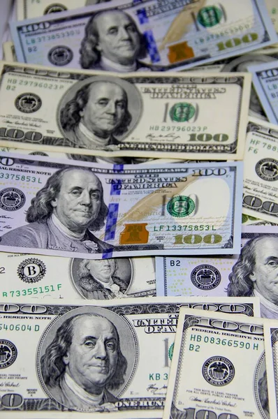 Amerikan doları banknotları yakın plan görüntüsü