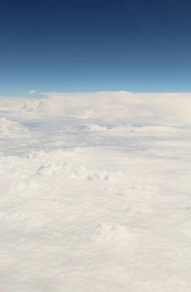 Nuages Blancs Dans Ciel Bleu — Photo