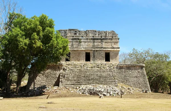 Des Ruines Mexicaines Site Patrimoine Mondial — Photo