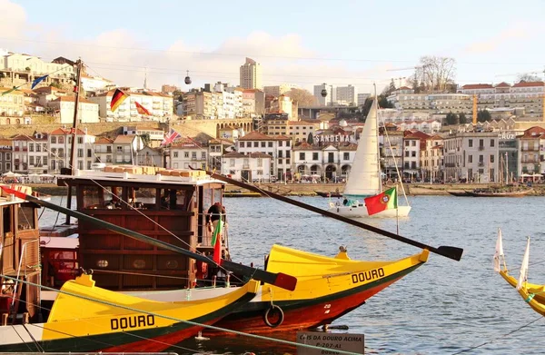 Pohled Architekturu Fasády Budov Ulic Přístavní Město Porto Portugalsko — Stock fotografie