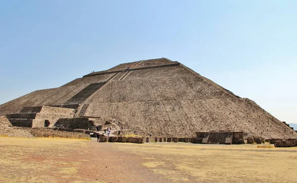 Veduta Teotihuacan Antica Città Del Messico — Foto Stock