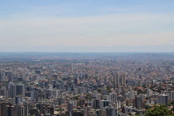 Stadsgezicht Vanuit Lucht Stad Belo Horizonte Brazilië — Stockfoto