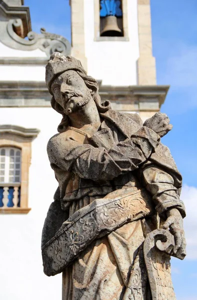 18. yüzyılın ikinci yarısında Bon Jesus de Matosinhos 'daki farklı Hıristiyan peygamberlerin heykelleri, Brezilya' nın Kongonhas şehrinde Haç Yolu 'na adanmış rokoko kilisesi. 