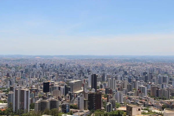 Εναέρια Αστική Άποψη Πόλη Belo Horizonte Βραζιλία — Φωτογραφία Αρχείου