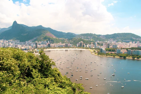 Rio Janeiro Brazília Légi Kilátása — Stock Fotó