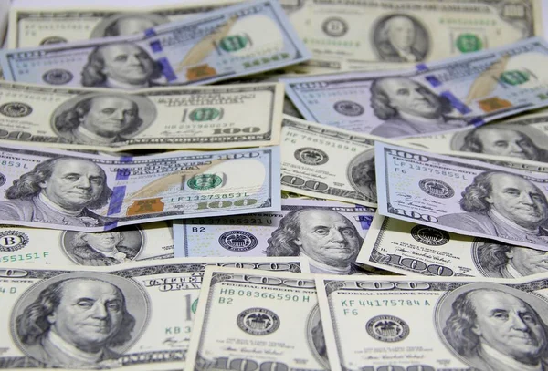 Amerikan doları banknotları yakın plan görüntüsü