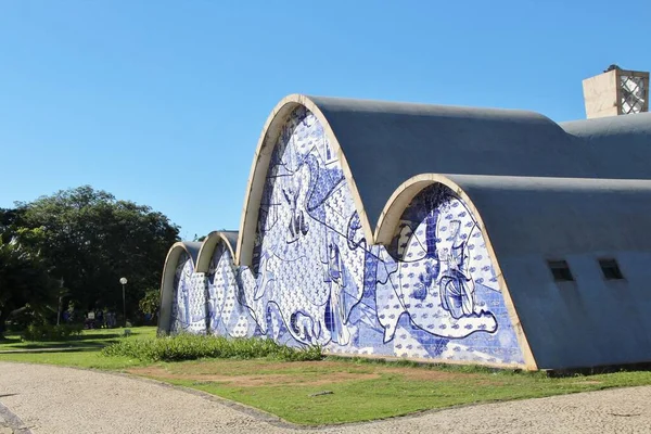 Brésil Décembre Vue Extérieure Église Saint François Assise Décembre 2016 — Photo