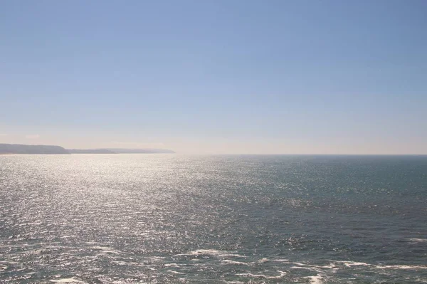 Oceano Cidade Naraze Portugal — Fotografia de Stock