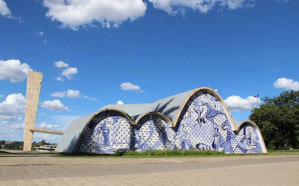 Brazil Prosince Vnější Pohled Kostel Františka Assisi Prosince 2016 Belo — Stock fotografie