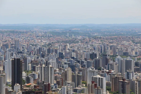 Stadsgezicht Vanuit Lucht Stad Belo Horizonte Brazilië — Stockfoto