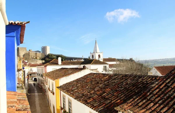 Ortaçağ şehir sokakları, Avila, İspanya