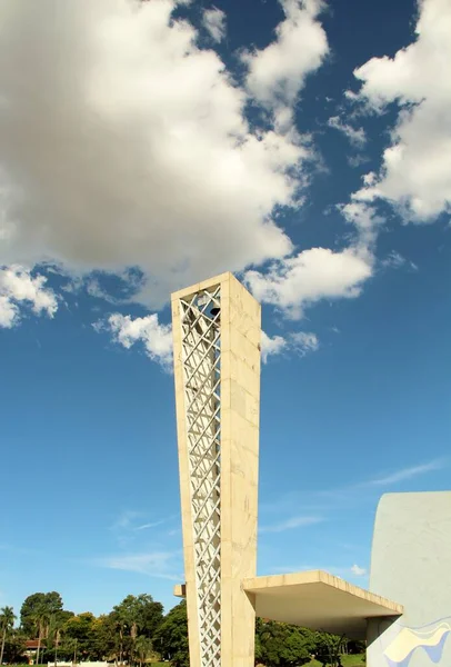 Brasil Dezembro Vista Exterior Igreja São Francisco Assis Dezembro 2016 — Fotografia de Stock