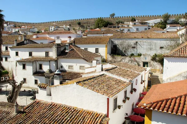 Vista Las Calles Ciudad Medieval Ávila España — Foto de Stock