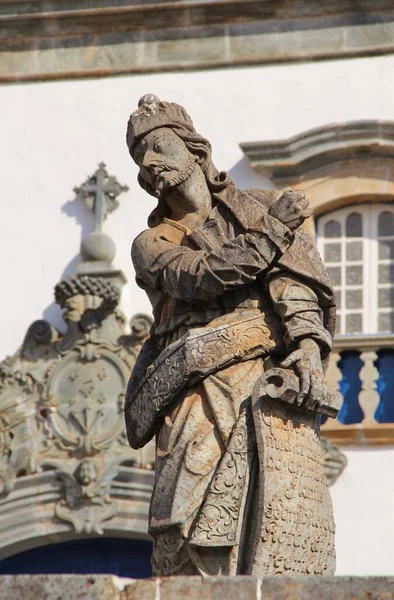 18. yüzyılın ikinci yarısında Bon Jesus de Matosinhos 'daki farklı Hıristiyan peygamberlerin heykelleri, Brezilya' nın Kongonhas şehrinde Haç Yolu 'na adanmış rokoko kilisesi. 