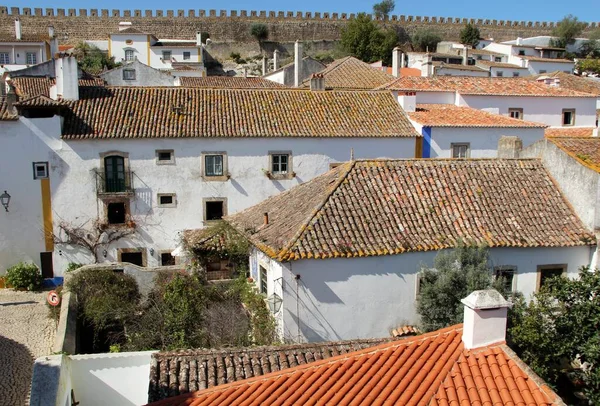 Ortaçağ şehir sokakları, Avila, İspanya