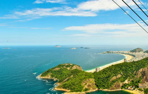 Rio Janeiro Brazília Légi Kilátása — Stock Fotó