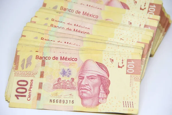 墨西哥货币近景 — 图库照片