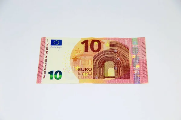 Euro Money Euro Cash Close View — Foto Stock