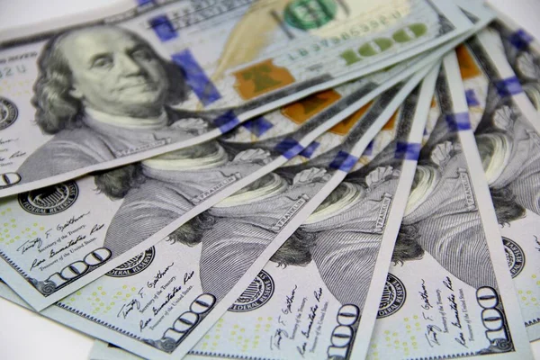 Amerikan doları banknotları yakın plan görüntüsü