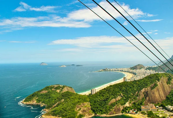 Rio Janeiro Brazília Légi Kilátása — Stock Fotó