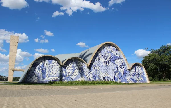 Brazil Prosince Vnější Pohled Kostel Františka Assisi Prosince 2016 Belo — Stock fotografie