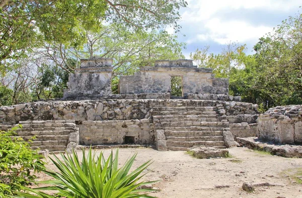 Mexique Ruines Vue Panoramique — Photo