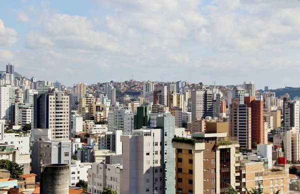 Vista Cidade Belo Horizonte Brasil — Fotografia de Stock