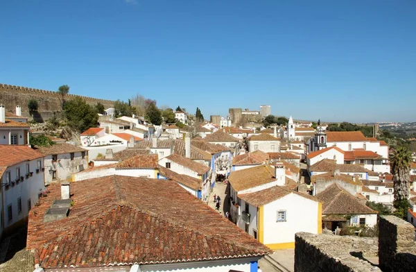 Ortaçağ şehir sokakları, Avila, İspanya