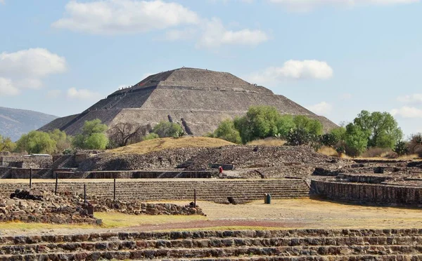 メキシコの古代都市Teotihuacanの眺め — ストック写真