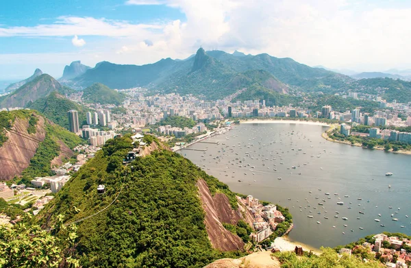 Вид Воздуха Рио Жанейро Бразилия — стоковое фото