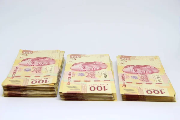 Mexikanisches Geld Aus Nächster Nähe — Stockfoto