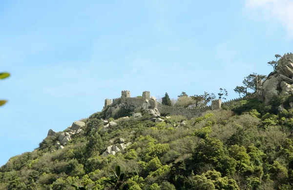 Castillo Los Moros Sintra Portugal —  Fotos de Stock