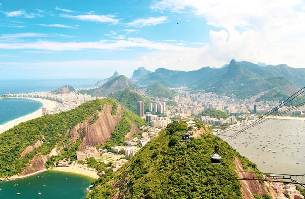 Luchtfoto Van Rio Janeiro Brazilië — Stockfoto