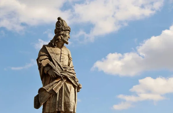 Vista Diferentes Estatuas Profetas Cristianos Bon Jesus Matosinhos Iglesia Rococó —  Fotos de Stock