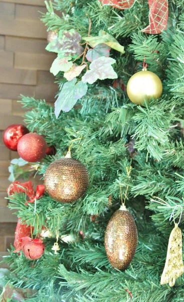 Noel ağacı - yakın plan görünümü