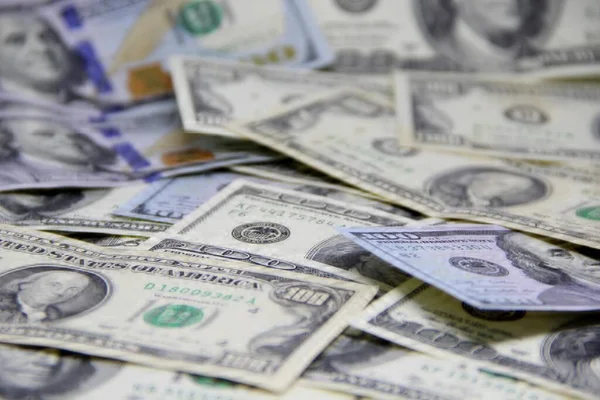Amerikan doları banknotları yakın plan görüntüsü