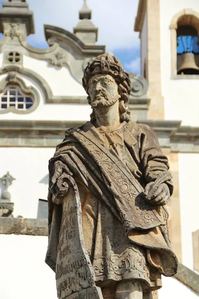 18. yüzyılın ikinci yarısında Bon Jesus de Matosinhos 'daki farklı Hıristiyan peygamberlerin heykelleri, Brezilya' nın Kongonhas şehrinde Haç Yolu 'na adanmış rokoko kilisesi. 