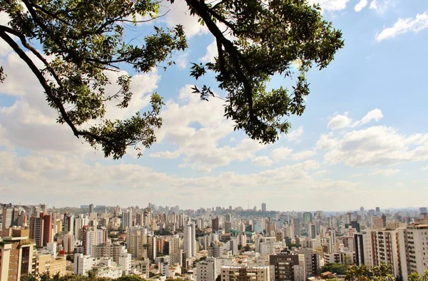 Vista Cidade Belo Horizonte Brasil — Fotografia de Stock