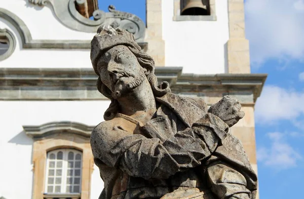 18. yüzyılın ikinci yarısında Bon Jesus de Matosinhos 'daki farklı Hıristiyan peygamberlerin heykelleri, Brezilya' nın Kongonhas şehrinde Haç Yolu 'na adanmış rokoko kilisesi. 