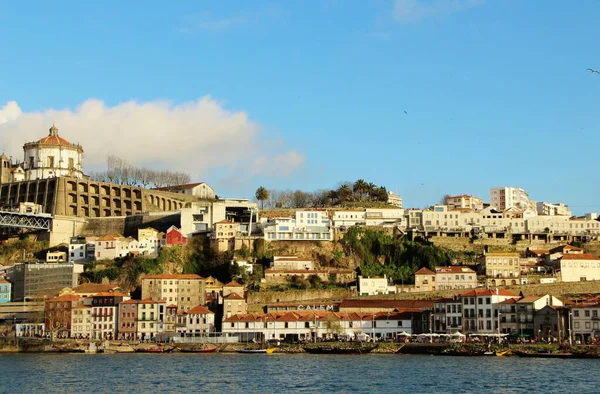 Pohled Architekturu Fasády Budov Ulic Přístavní Město Porto Portugalsko — Stock fotografie