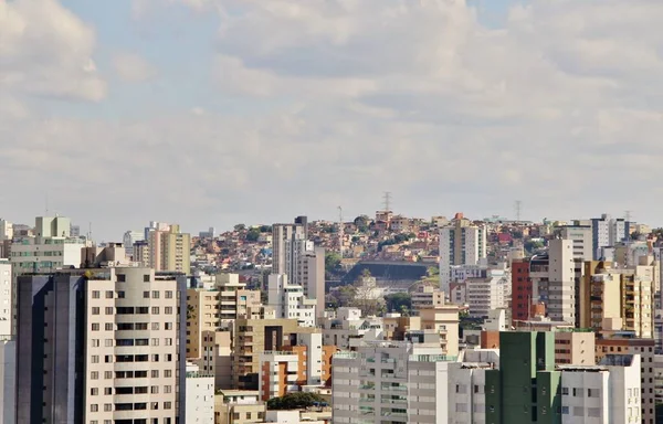 Pohled Město Belo Horizonte Brazílie — Stock fotografie