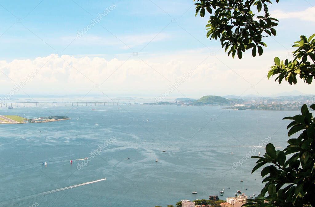 Aerial view of Rio de Janeiro, Brazil