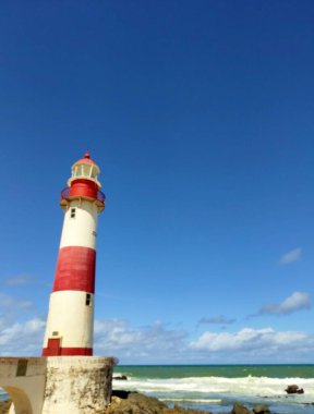 Deniz fenerinin güzel manzarası 