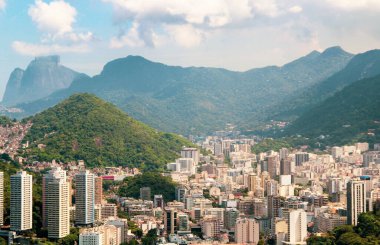 Rio de Janeiro, Brezilya 'nın hava manzarası