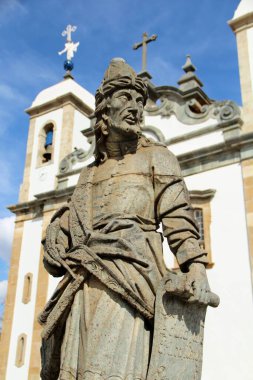 18. yüzyılın ikinci yarısında Bon Jesus de Matosinhos 'daki farklı Hıristiyan peygamberlerin heykelleri, Brezilya' nın Kongonhas şehrinde Haç Yolu 'na adanmış rokoko kilisesi. 