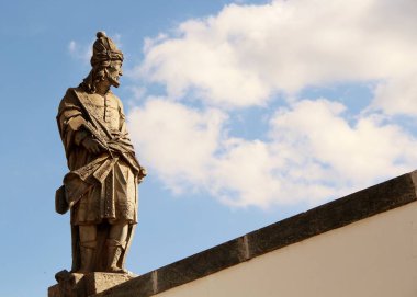 18. yüzyılın ikinci yarısında Bon Jesus de Matosinhos 'daki farklı Hıristiyan peygamberlerin heykelleri, Brezilya' nın Kongonhas şehrinde Haç Yolu 'na adanmış rokoko kilisesi. 