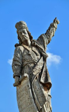 18. yüzyılın ikinci yarısında Bon Jesus de Matosinhos 'daki farklı Hıristiyan peygamberlerin heykelleri, Brezilya' nın Kongonhas şehrinde Haç Yolu 'na adanmış rokoko kilisesi. 